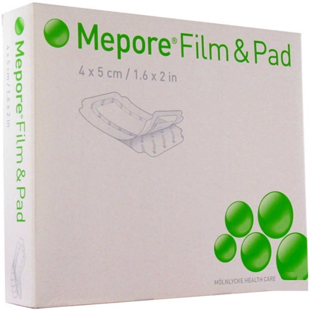 Pensos Absorventes Mepore Film & Pad Penso 5 Uni (4x5cm) Molnlycke 1