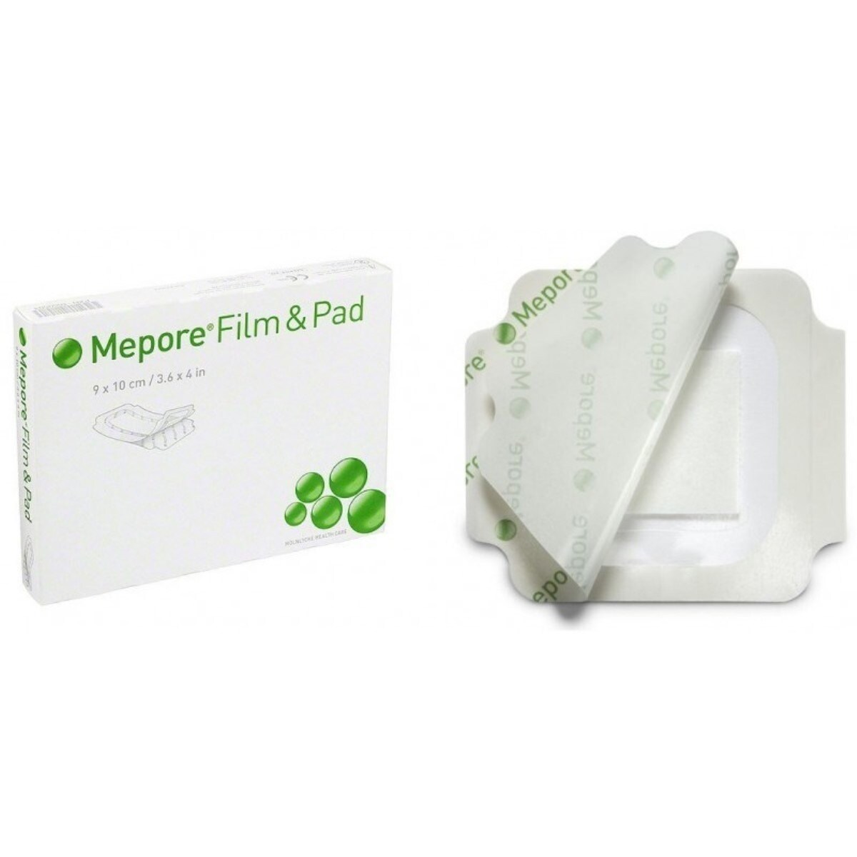 Pensos Transparentes Mepore Film & Pad Penso 5 Uni (9x10cm) Molnlycke 1