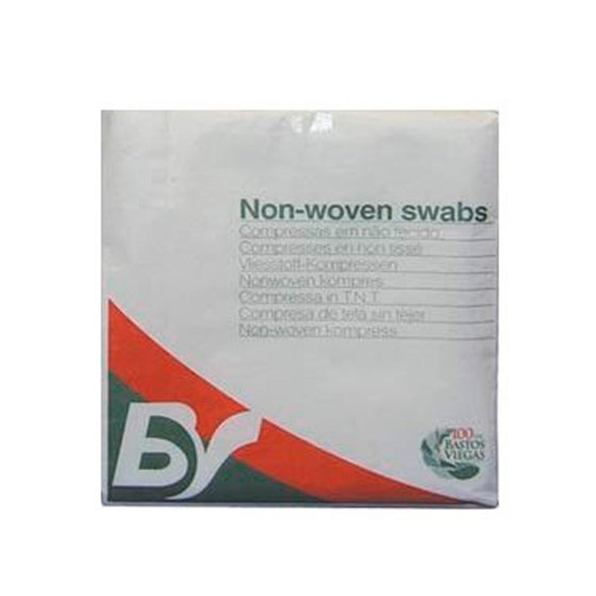 Compressas de Gaze Esterilizadas 12 Uni. 7,5 x 7,5cm Bastos Viegas 1