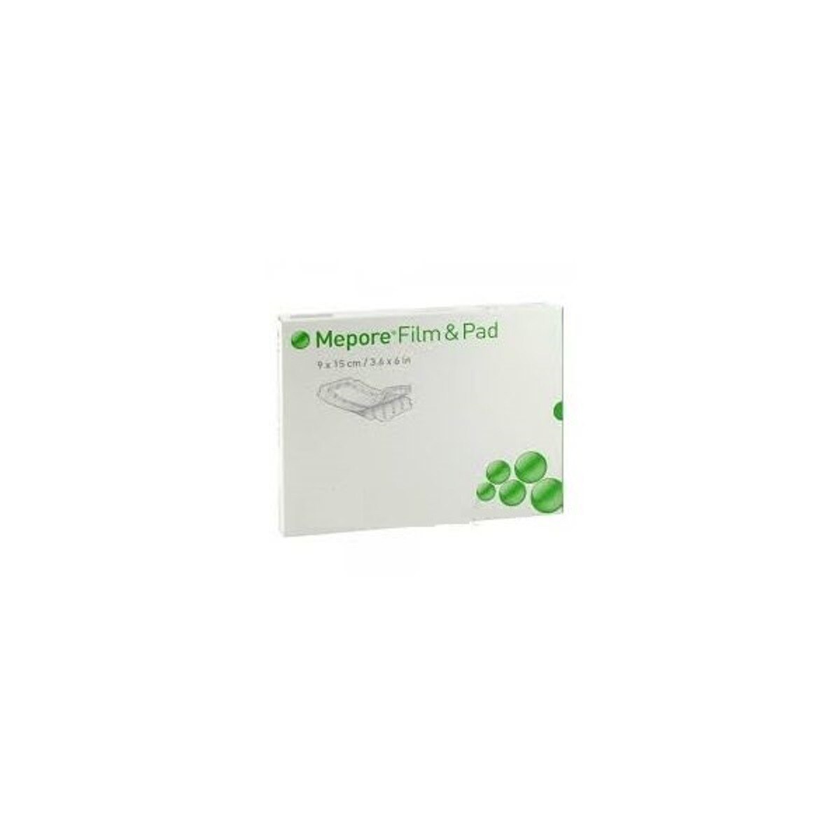 Pensos Transparentes Mepore Film & Pad Penso 5 Uni (9x15cm) Molnlycke 1