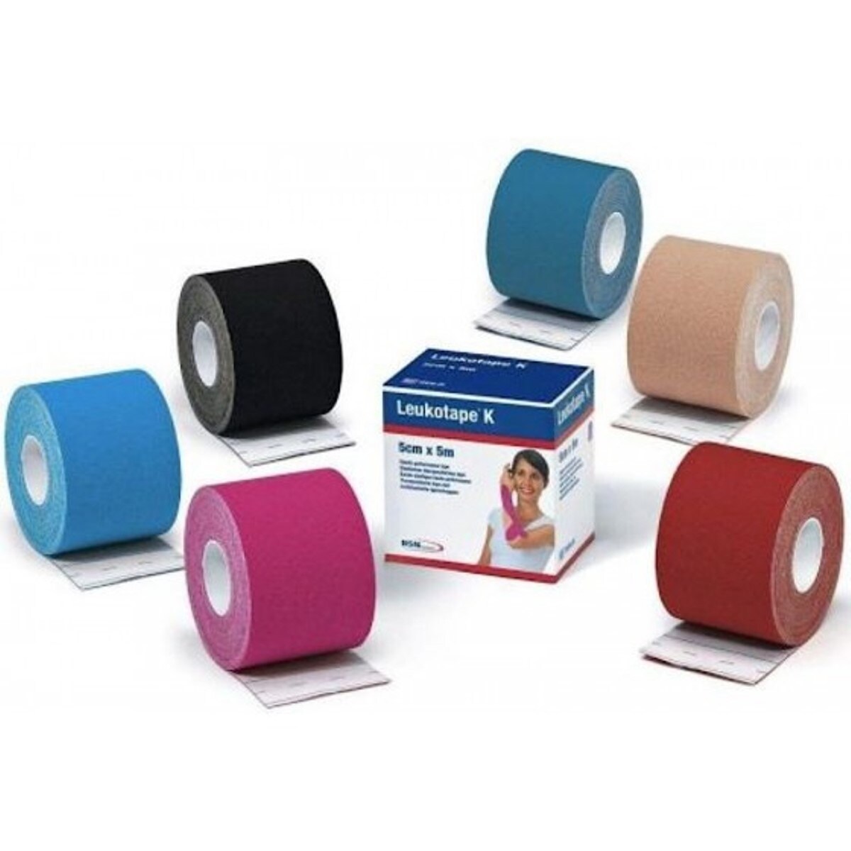 Ligadura Elástica Adesiva Leukotape K - 5 cm x 5 m 1