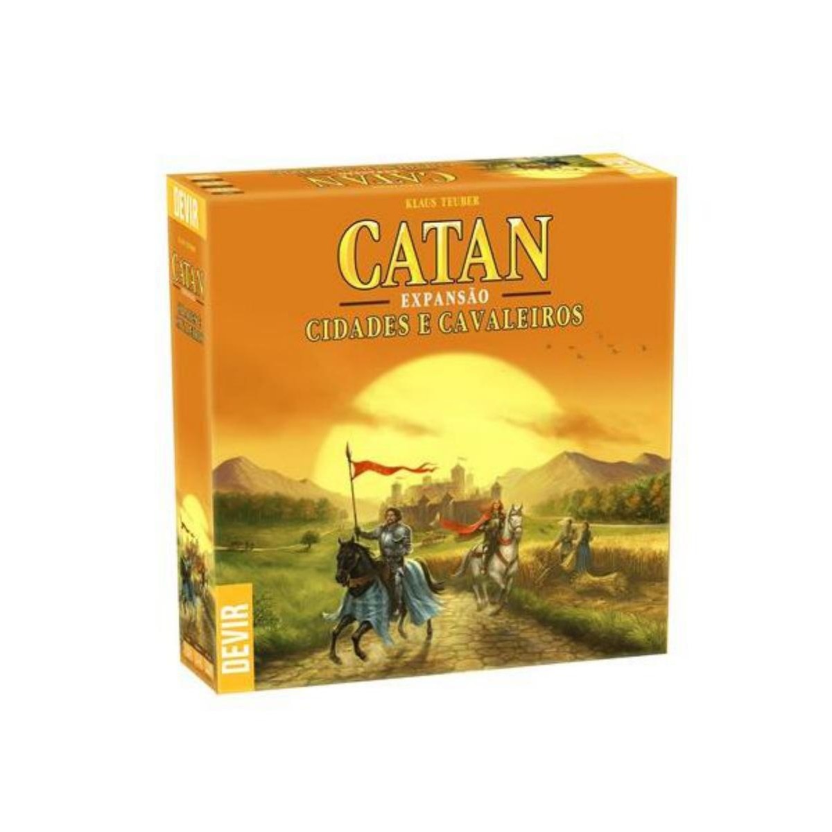 Imagem 0 de Jogo de Tabuleiro Cidades E Cavaleiros Catan