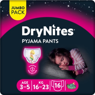 Cuecas Menina 3 aos 5 Anos 16 unidades - Huggies
