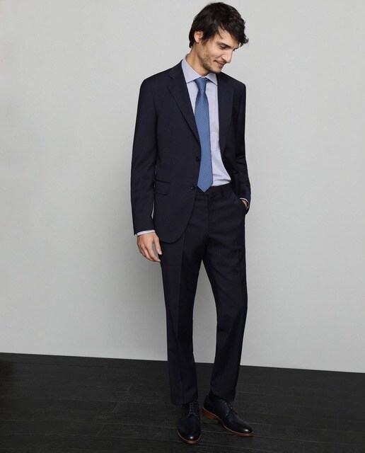 Traje de la colección Black de hombre slim liso azul · Emidio Tucci · El  Corte Inglés