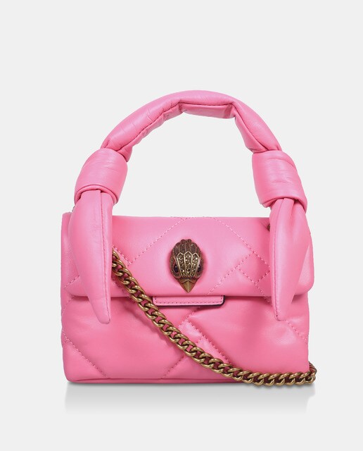 Bolso de mano mini Kurt Geiger Kensington de piel acolchada rosa · Kurt  Geiger · El Corte Inglés