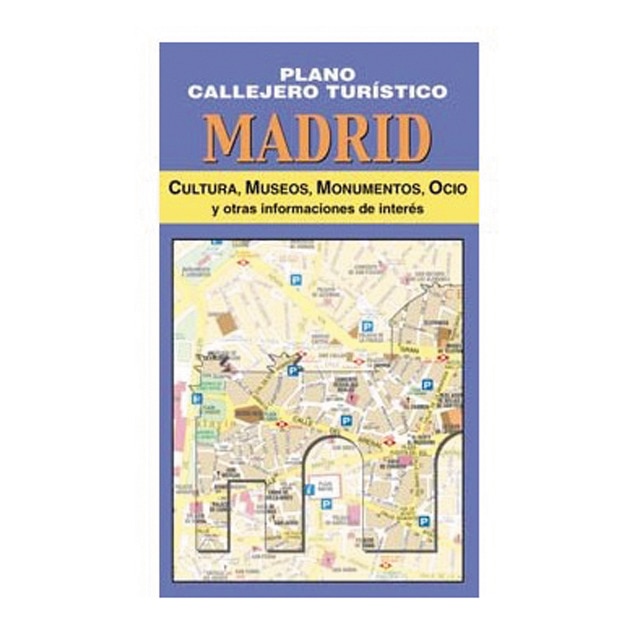 Imagen 0 de Plano callejero turístico de madrid (Tapa blanda)