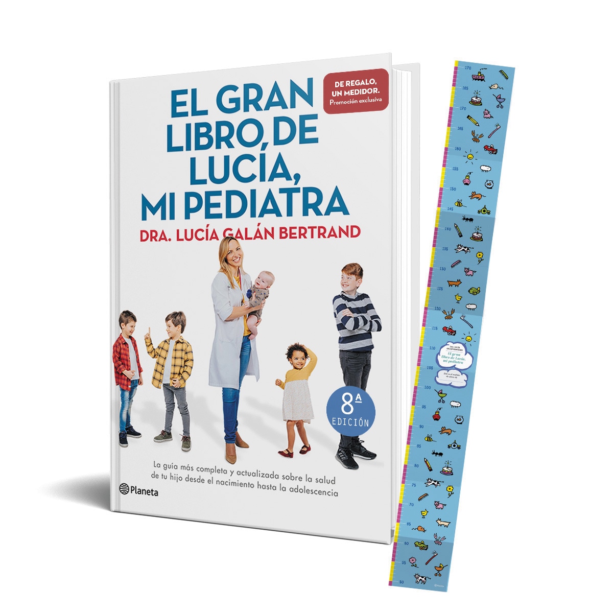 Pack el gran libro de lucía, mi pediatra + medidor 1
