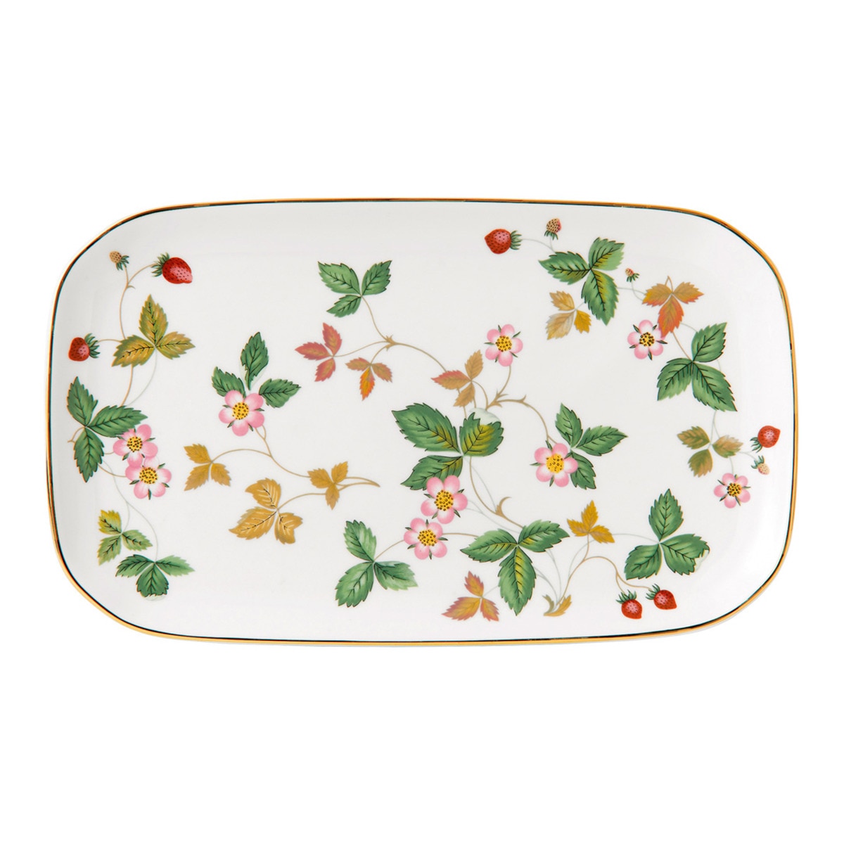 Travessa Retangular Wild Strawb Multicolor-1