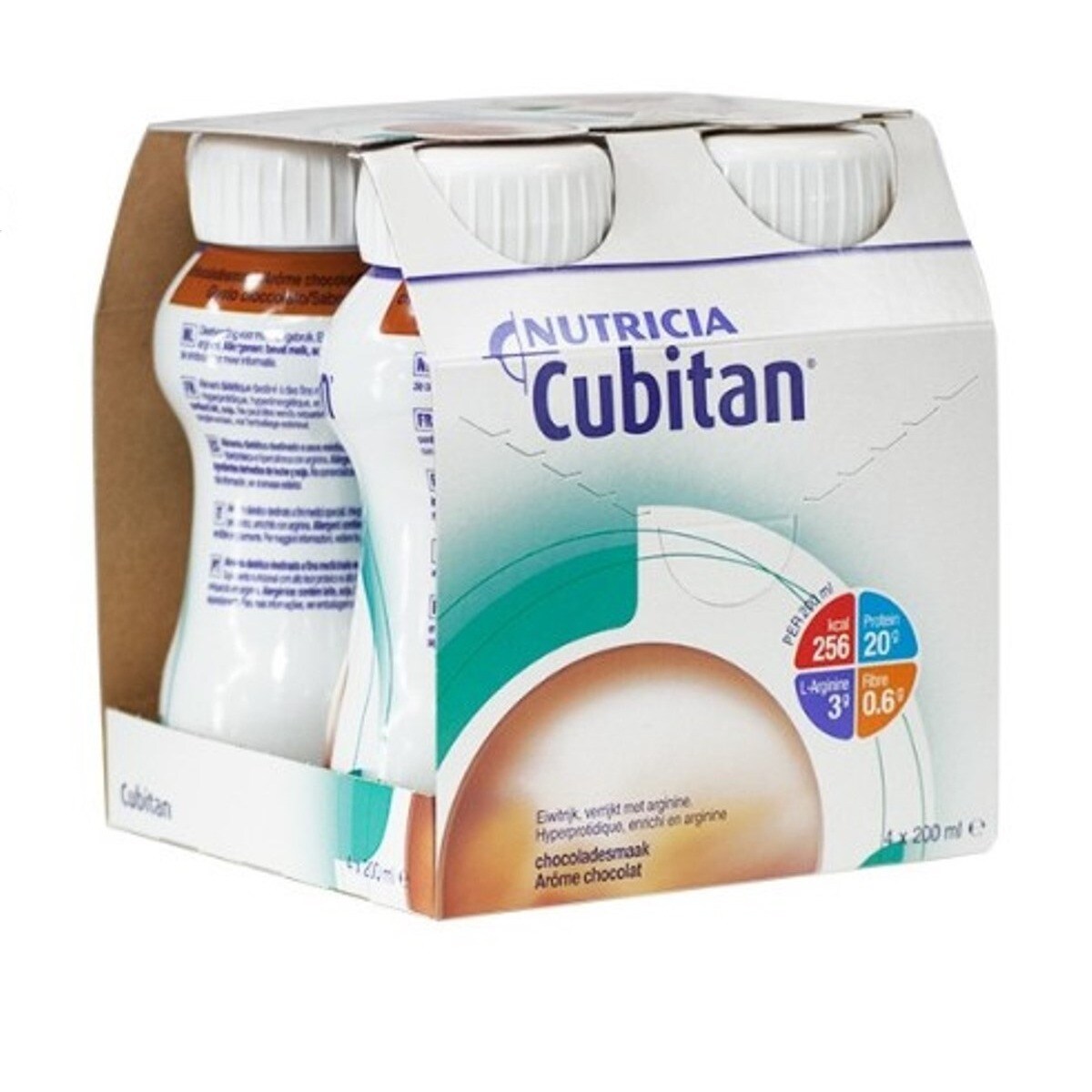 Imagem 0 de Suplemento Alimentar Nutricional Cutiban Chocolate - 4x200 ml