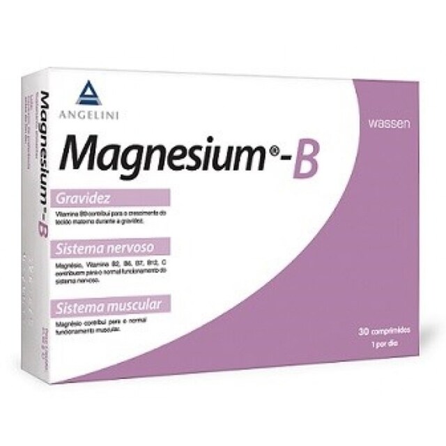 Imagem 0 de Suplemento Alimentar Magnesium B - 30 comprimidos