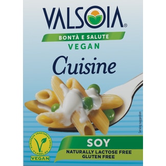Creme Culinário de Soja Vegan embalagem 200 ml - Valsoia