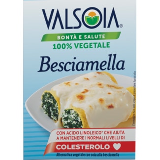 Molho Béchamel de Soja 100% Vegetal embalagem 200 ml - Valsoia