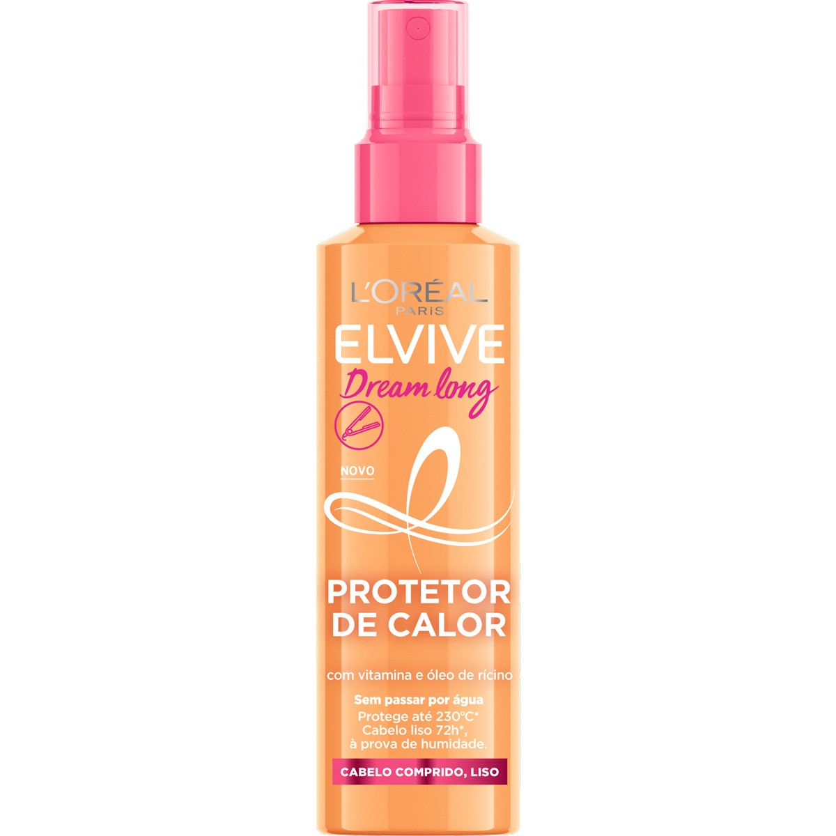 Elvive Dream Long Spray Protetor de Calor para Cabelo Comprido, Liso embalagem 150 ml