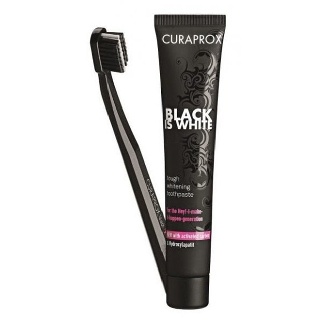 Imagem 0 de Kit Pasta Dentífrica Black Is White 90 ml + Escova de Dentes