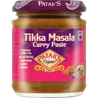 Tempero Pasta Tikka Masala frasco 165 g - Patak's