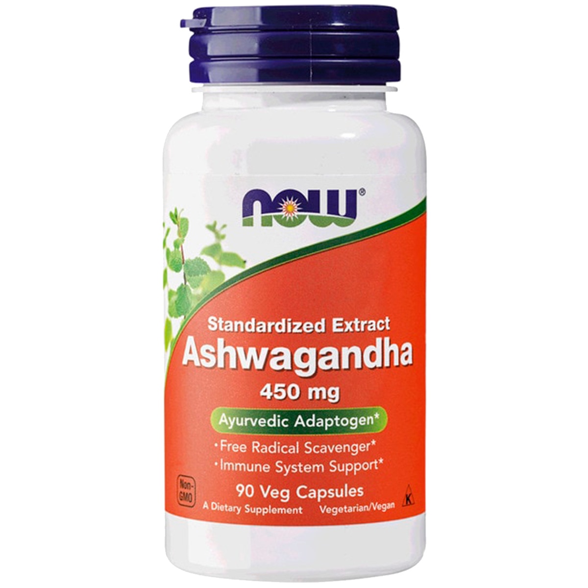 Ashwagandha 450 Mg embalagem 90 cápsulas