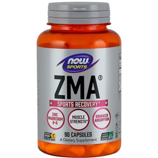 ZMA Vitamina B6 embalagem 90 unidades - Now Sports