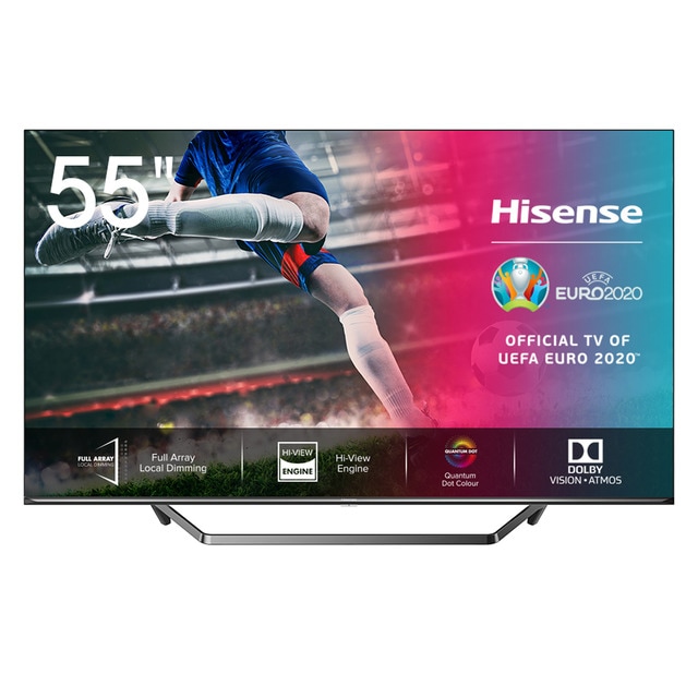 Televisor Hisense - TV LED 138,7 Cm (55") 55U7QF UHD 4K Dolby Vision, Dolby Atmos, Modo Game Y Smart TV