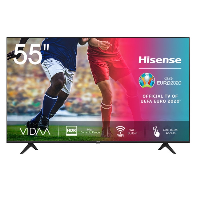 Televisor Hisense - TV LED 139 Cm (55") 55A7100F UHD 4K Con Inteligencia Artificial