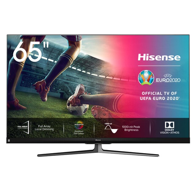 Televisor Hisense - TV LED 163,8 Cm (65") 65U8QF UHD 4K Dolby Vision, Dolby Atmos, Full Array Y Smart TV
