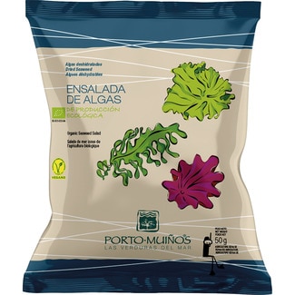 ensalada de algas deshidratadas ecológicas bolsa 50 g - Porto Muiños