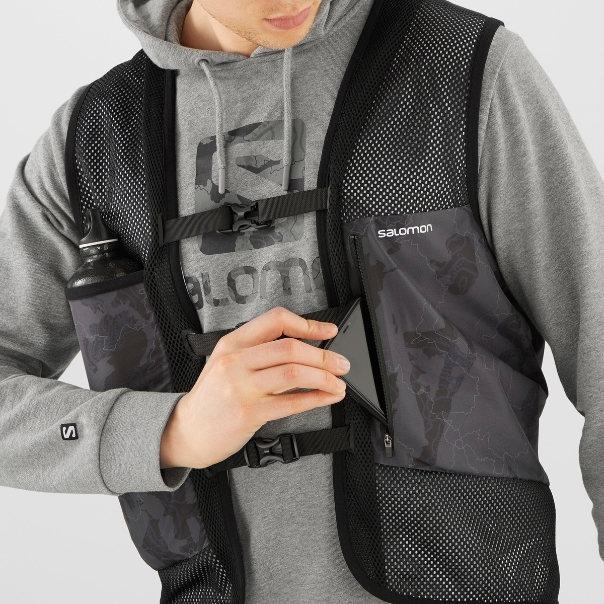 Colete Outlife Utility Salomon Cinzento-8