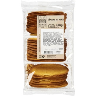 Línguas de Veado 300 g - Confeitaria Carlos Gonçalves