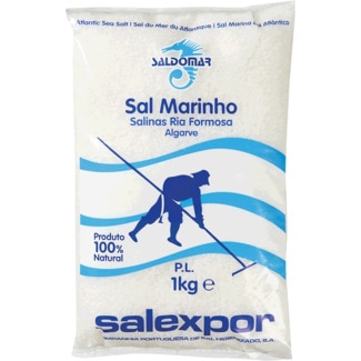 Sal Marinho 1 kg - Saldomar
