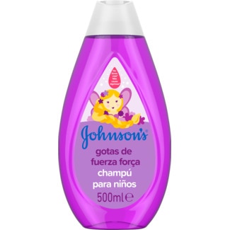 Champô para Crianças Gotas de Força embalagem 500 ml - Johnson's