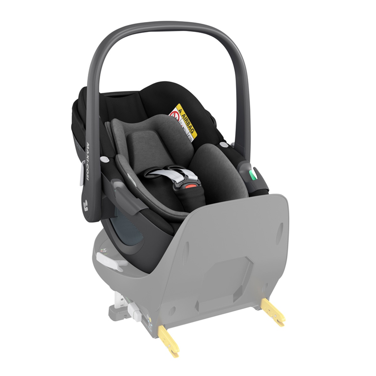 Cadeira Auto Pebble 360º Isofix i-Size - 40x83 cm Preto-2