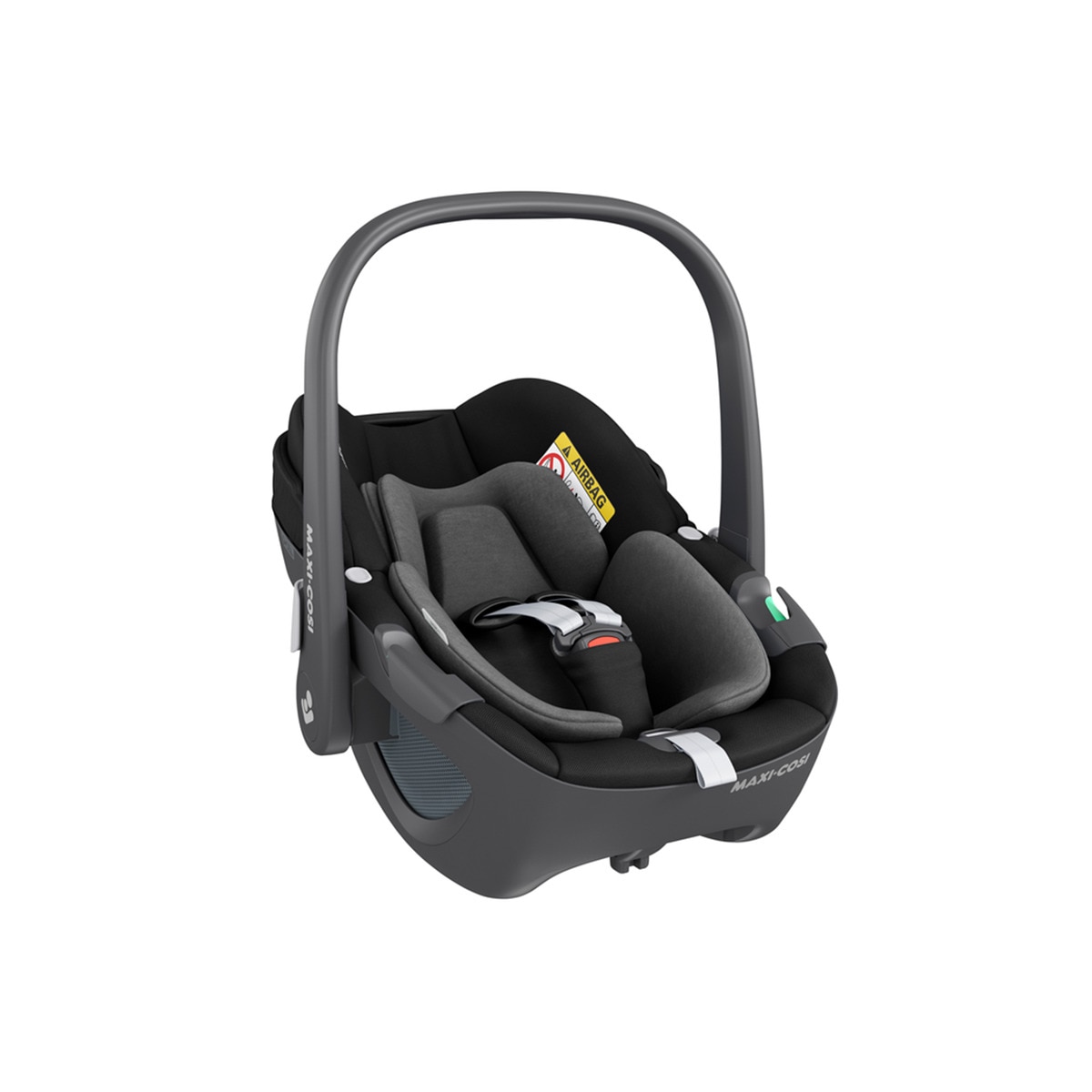 Cadeira Auto Pebble 360º Isofix i-Size - 40x83 cm Preto-1
