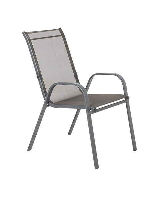 Imagen 0 de Sillón de comedor de jardín apilable Agadir Basics El Corte Inglés