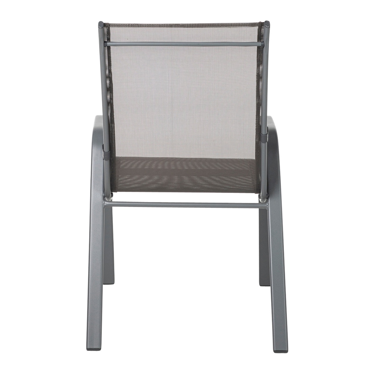 Sillón de comedor de jardín apilable Agadir Basics El Corte Inglés Gris-4