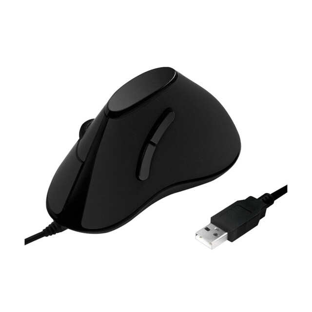 Imagem 0 de Rato Vertical Logilink ID0158, Sensor óptico, USB, 1000 dpi - Preto