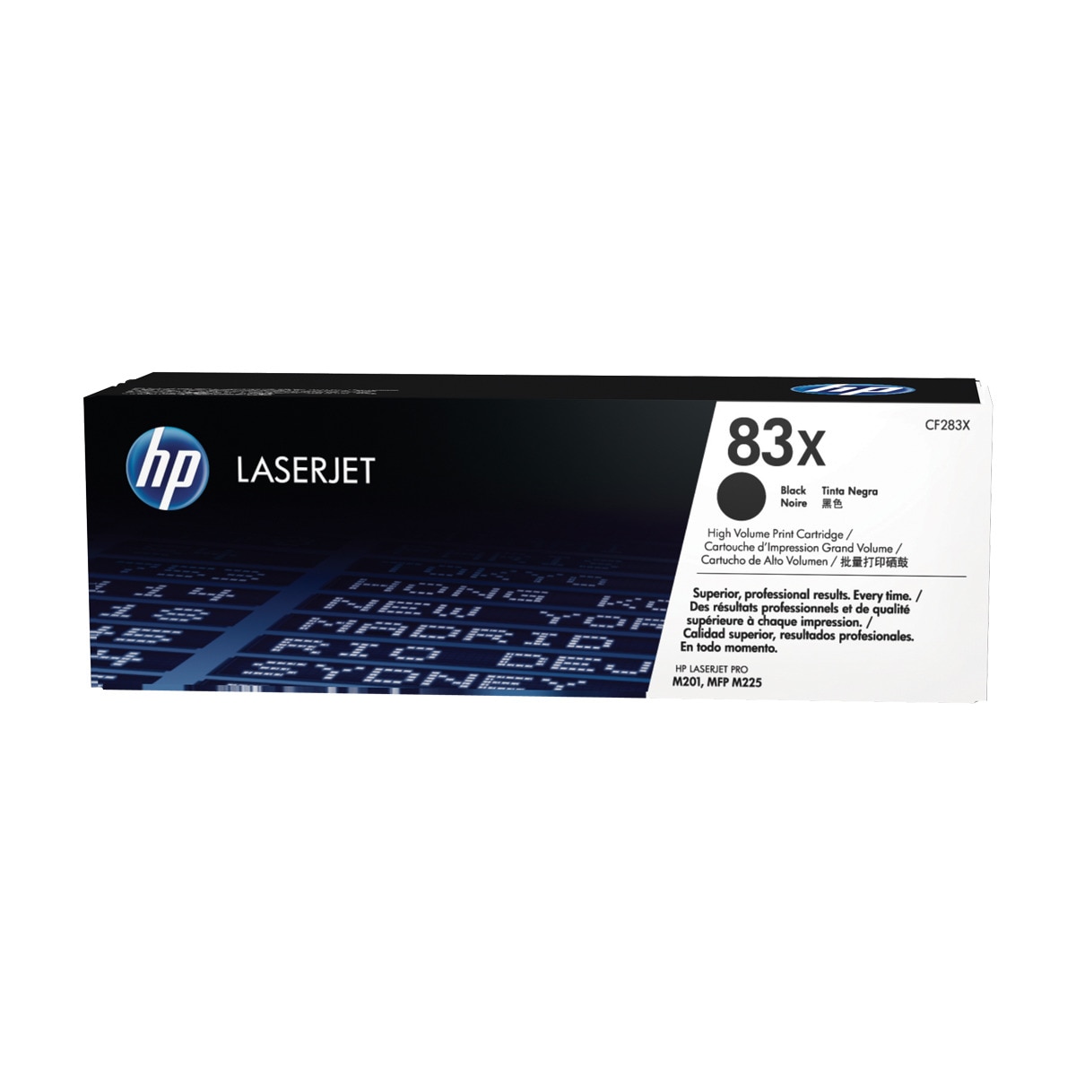 Imagen 0 de Tóner original LaserJet HP 83X Alta capacidad negro (CF283X)