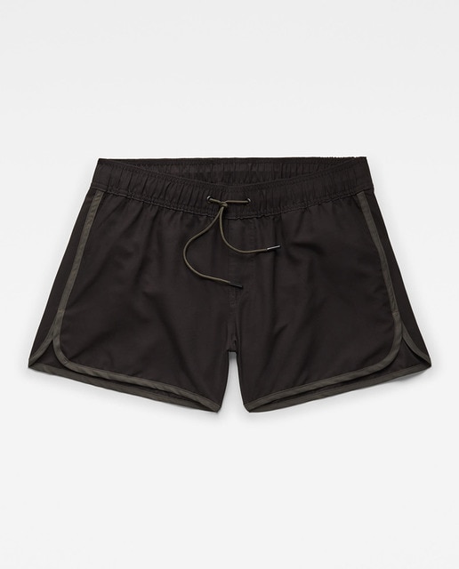 Imagen 0 de Bañador bermuda de hombre negro liso