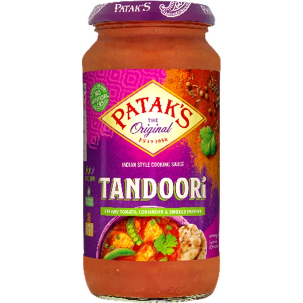 Molho Indiano Tandoori frasco 450 g