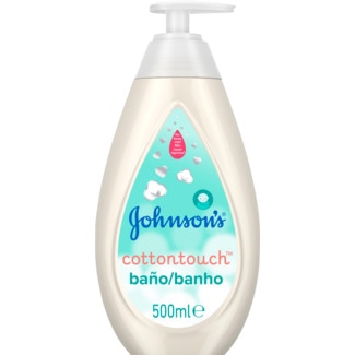 Gel de Banho Cotton Touch embalagem 500 ml - Johnson's