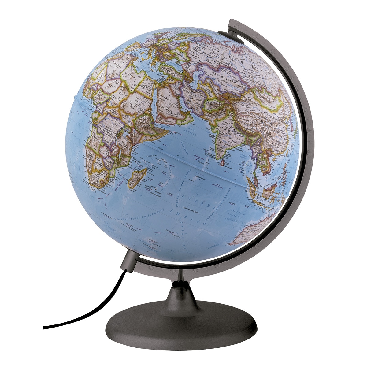 Globo Terrestre com Luz 3