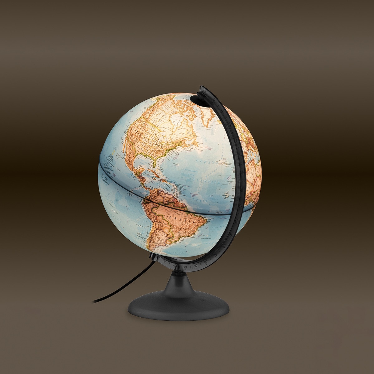 Globo Terrestre com Luz 2