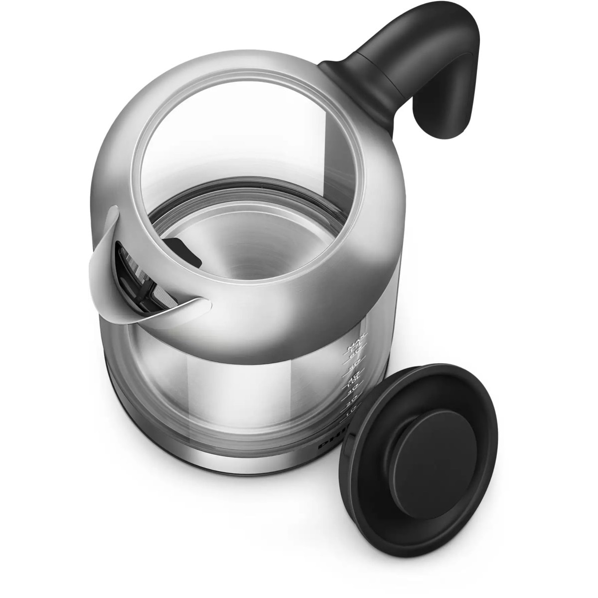 Jarro Elétrico Philips Series 5000 HD9339/80 de 2200 W e Capacidade de 1,7 L - Vidro e Inox Preto-3