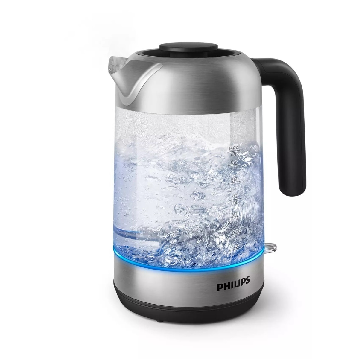 Jarro Elétrico Philips Series 5000 HD9339/80 de 2200 W e Capacidade de 1,7 L - Vidro e Inox Preto-2