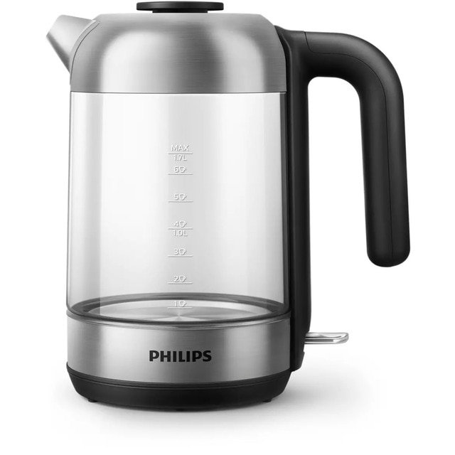 Imagem 0 de Jarro Elétrico Philips Series 5000 HD9339/80 de 2200 W e Capacidade de 1,7 L - Vidro e Inox