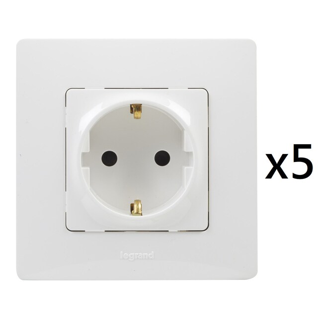 Imagen 0 de Pack 5 Enchufes