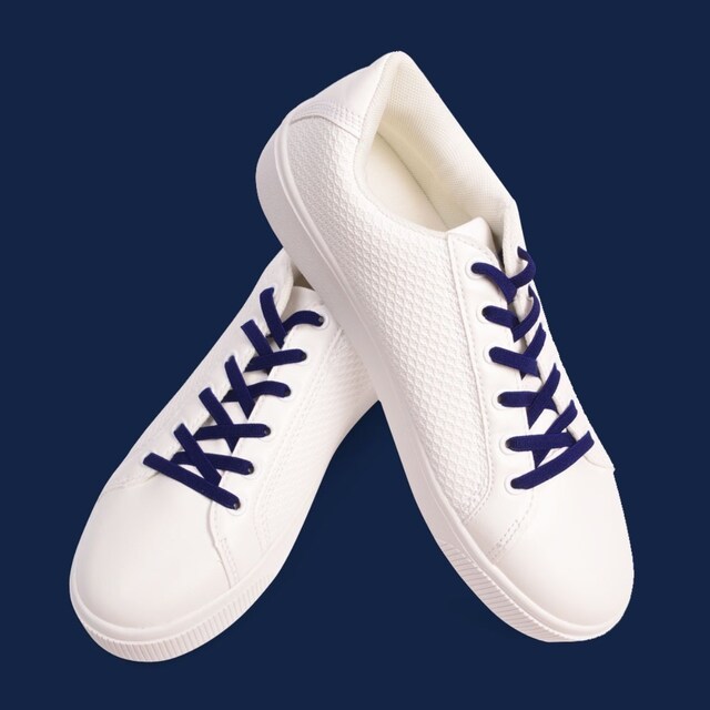 Imagem 0 de Atacador elástico com sistema ATAFIX azul-escuro