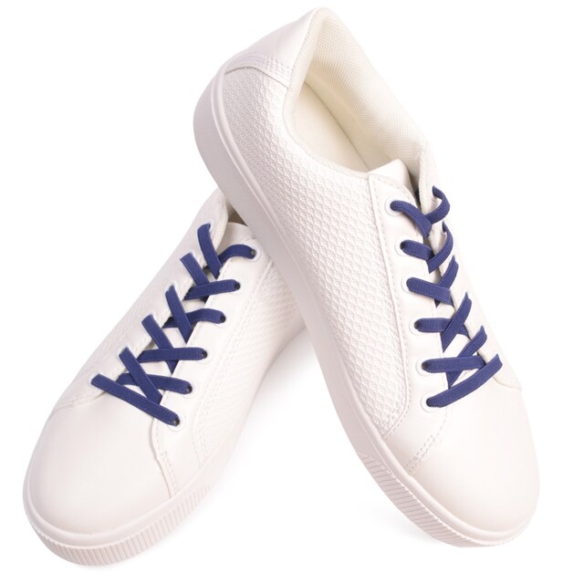 Imagem 0 de Atacador elástico com sistema ATAFIX azul campus