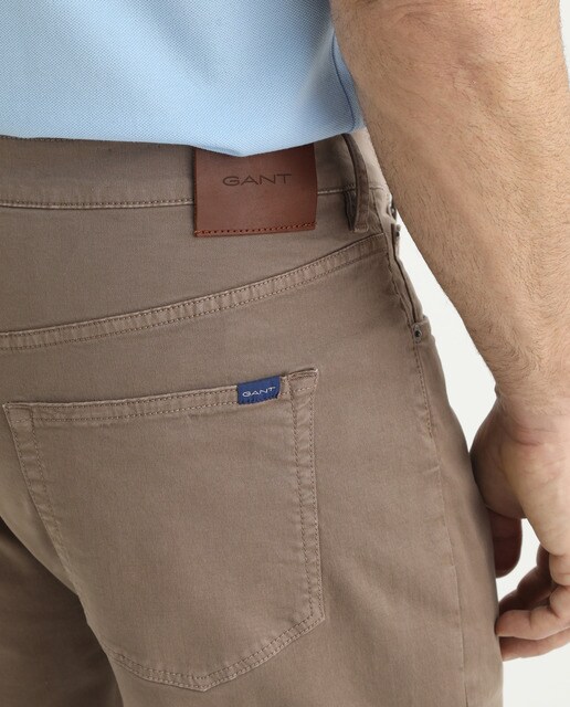 Pantalón vaquero hombre slim beige tallas grandes · Gant · El Corte Inglés