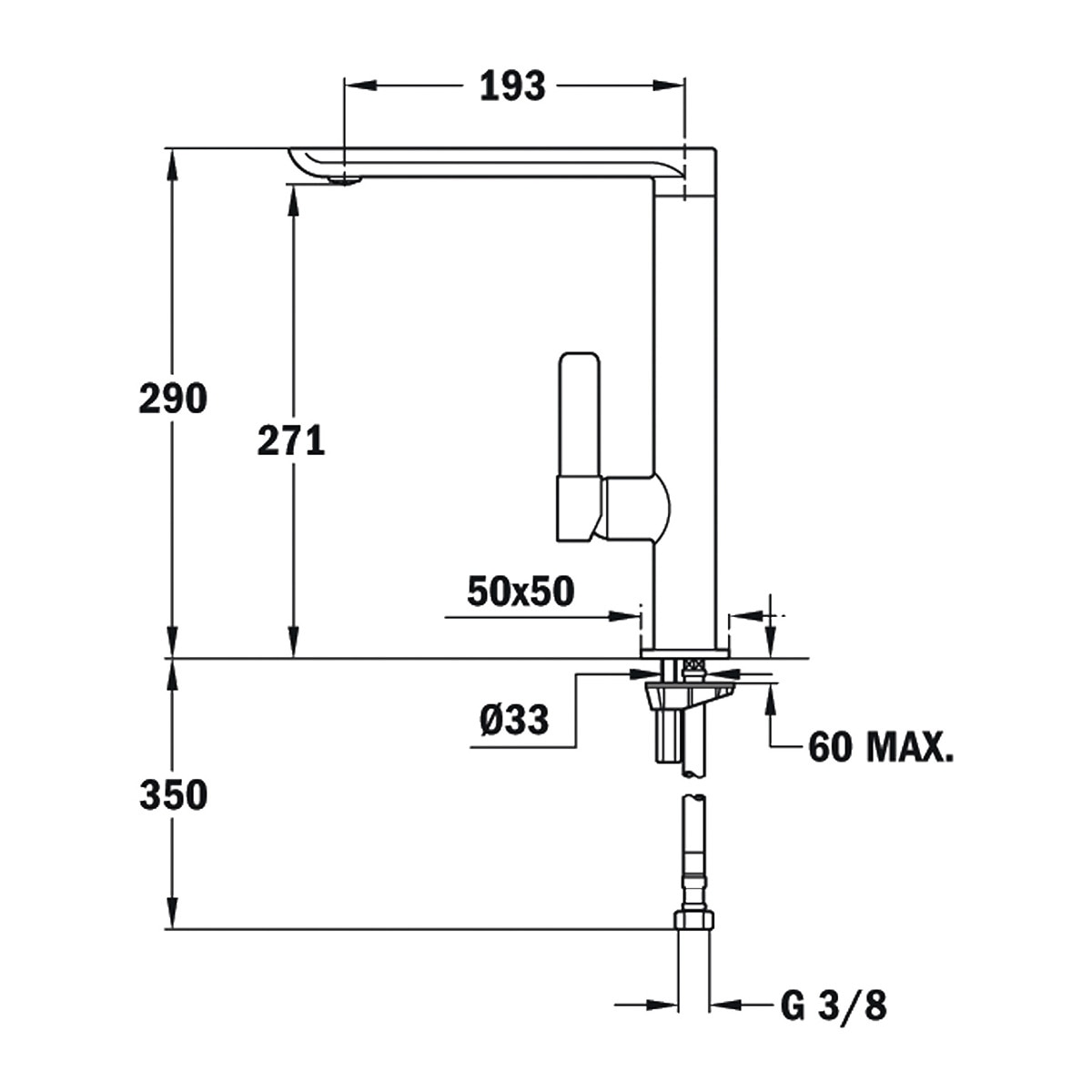 Torneira FO 915 Aço-2
