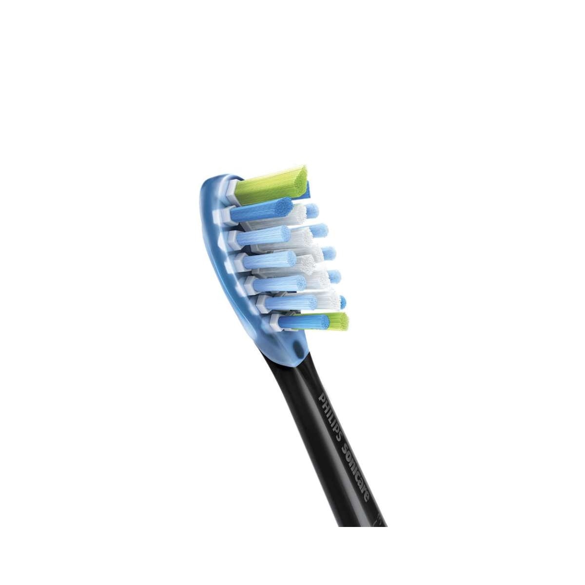Recargas Escova de Dentes Elétrica Philips HX9042/33 - Anti Placa Bacteriana Premium - 2 Unidades - Preto Preto-2