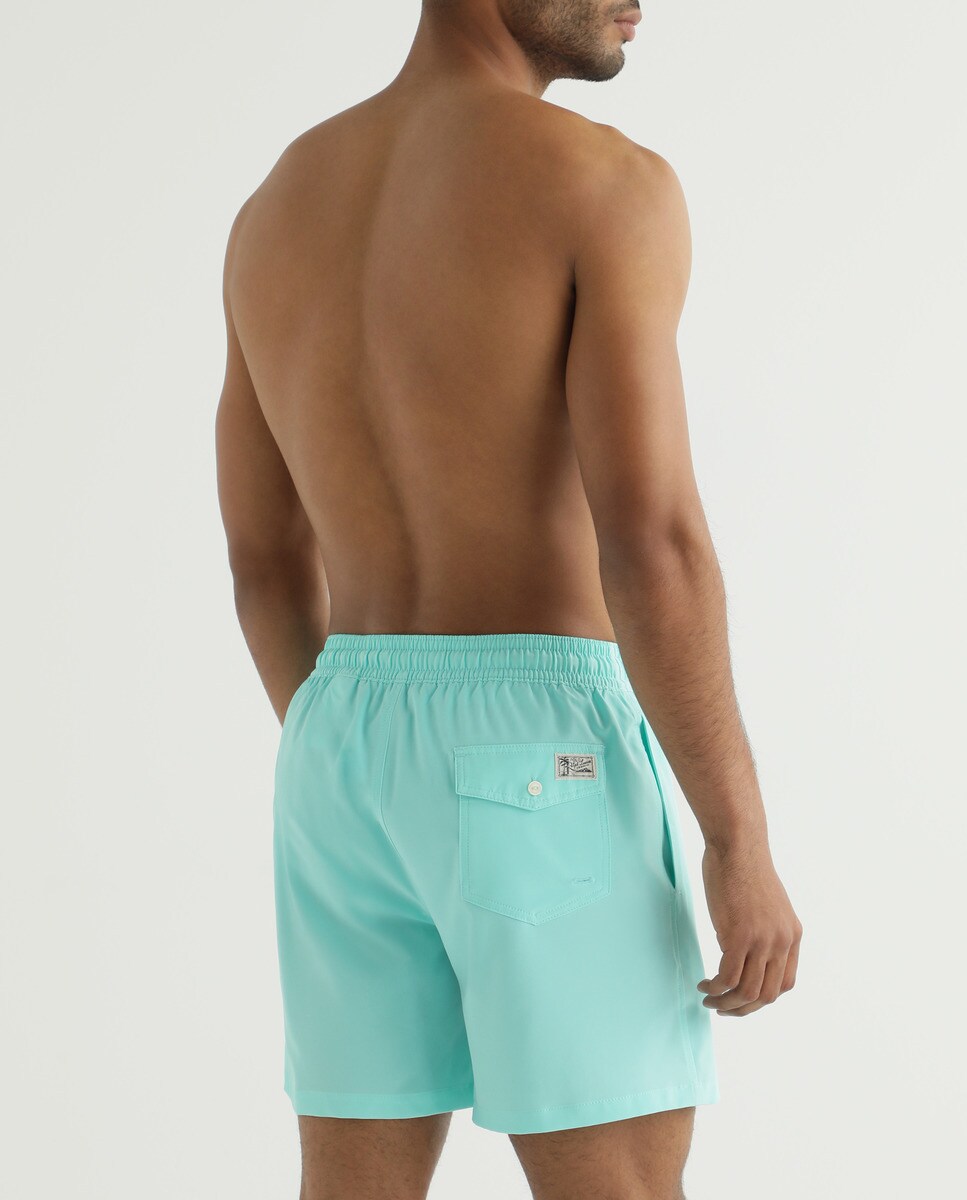 Bañador bermuda de hombre liso azul · Polo Ralph Lauren · El Corte Inglés